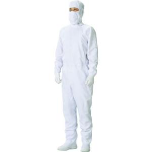 ADCLEAN クリーンルーム用ウェア ADCLEAN クリーンスーツ 白 S 着丈157~164cm (CH11031S)｜orangetool