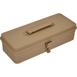 【SALE価格】TRUSCO トランク型工具箱 333X137X96.5 ライトサンド ( T-320LS ) トラスコ中山(株)｜orangetool