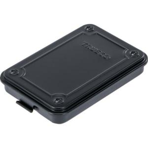 TRUSCO トランク型工具箱 154X105X29 つや消しブラック ( T-15MBK ) トラスコ中山(株)｜orangetool