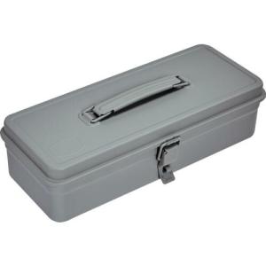 【SALE価格】TRUSCO トランク型工具箱 333X137X96.8 ライトグレー ( T-320LG ) トラスコ中山(株)｜orangetool