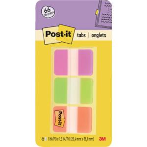 3M ポスト・イット 超丈夫なインデックス 38X25.4mm 66枚 3色 ( 686-PGO ) スリーエム ジャパン(株)文具・オフィス事業部｜orangetool