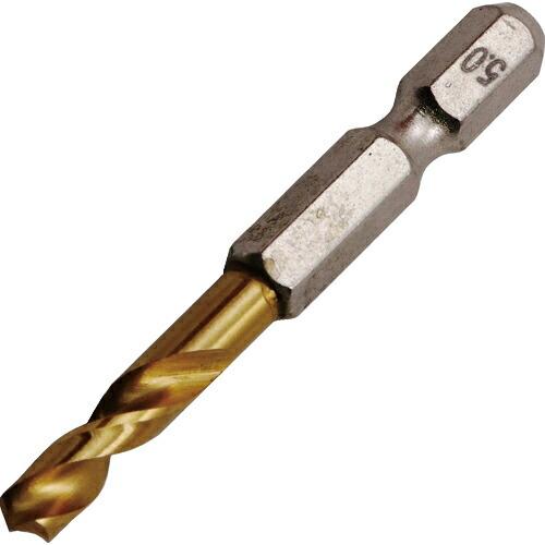 RELIEF 2本組 六角軸ショートドリル 5.0mm (26849)