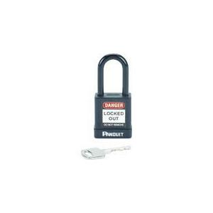 PANDUIT ロックアウト用非電導性パドロック 黒 (1個=1箱) ( PSL-8BL )｜orangetool