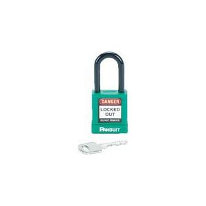 PANDUIT ロックアウト用非電導性パドロック 緑 (1個=1箱) ( PSL-8GR )