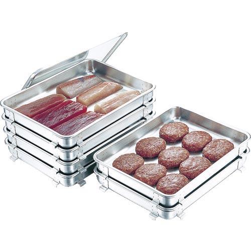 IKD 抗菌生鮮バット 10枚取 ( K02700000970 ) (株)日本メタルワークス