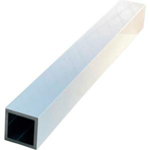 sign city アルミ等辺角パイプ t2x50x50x4m ホワイト ( 6300029831 ) (株)トレード (メーカー取寄)｜orangetool