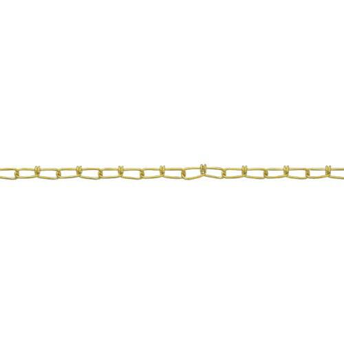 ニッサチェイン 真鍮キリンスビクターチェイン 1.6mm×30m ( BV16 ) (株)ニッサチェ...
