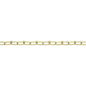 ニッサチェイン 真鍮キリンスビクターチェイン 2.0mm×30m ( BV20 ) (株)ニッサチェイン｜orangetool