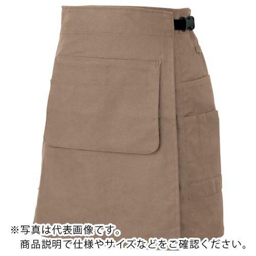 アイトス ラップエプロン 8634 モカ S  ( AZ8634-032-S )
