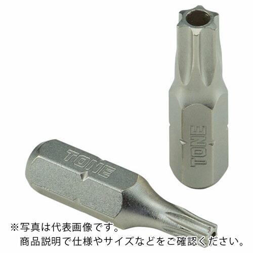 TONE T型トルクスビット(いじり防止タイプ) 先端規格T7 ( BTT7HS ) TONE(株)
