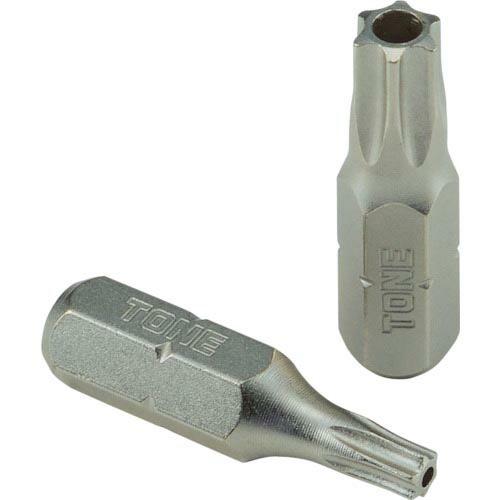 TONE T型トルクスビット(いじり防止タイプ) 先端規格T9 ( BTT9HS ) TONE(株)