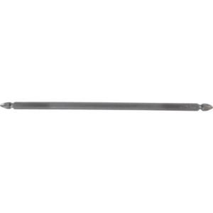 近江 両頭ドライバービット(カムアウト防止仕様) 六角6.35mm 溝9差込 刃先+2 全長200mm FV ( V17W-2-200-FV ) (10本セット) 近江精機(株)｜orangetool
