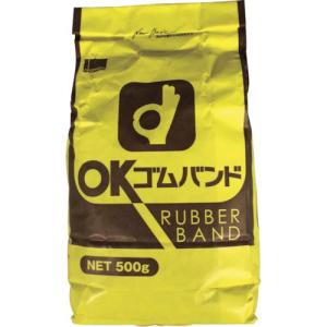 okamoto ゴムバンド 500G袋入 (2900本入) ( 500-18-11 ) オカモト(株)粘着製品部｜orangetool