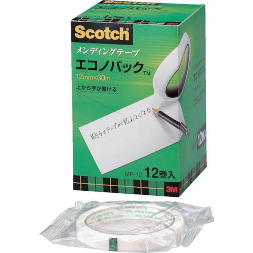 【SALE価格】3M メンディングテープエコノパック 12mmX30m 12巻入 巻芯径76mm (...