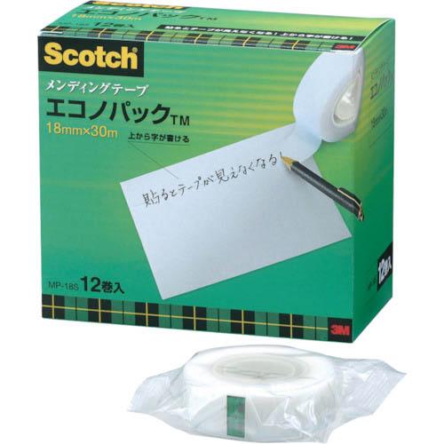 【SALE価格】3M メンディングテープエコノパック 18mmX30m 巻芯径25mm 12巻入 (...