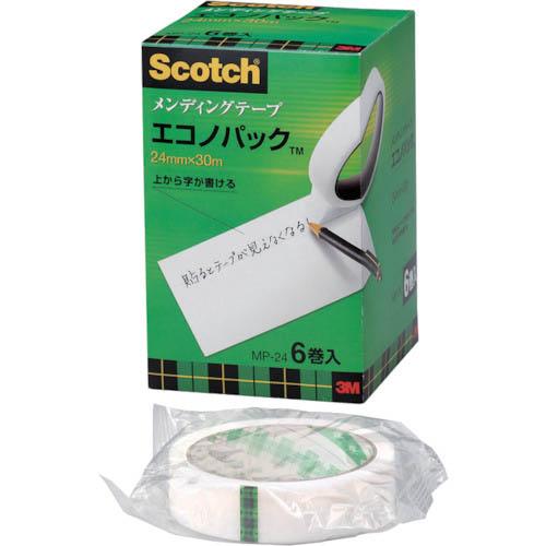 【SALE価格】3M メンディングテープエコノパック 24mmX30m 6巻入 巻芯径76mm ( ...
