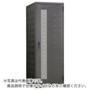 摂津金属工業 サーバーラック SSR2シリーズ ブラック 600×2000×600 ( SSR2-42U6060VB ) 摂津金属工業(株) (メーカー取寄)｜orangetool