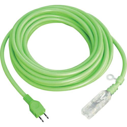fmc 光るタップコード グリーン 10m ( HE-1510-G ) (株)フジマック