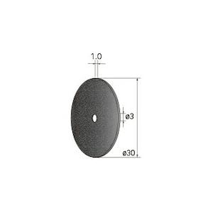 ナカニシ 切断砥石ディスク 10枚入 φ30×1×穴φ3 WA #100 ( 43306 ) (株)ナカニシ (メーカー取寄)｜orangetool