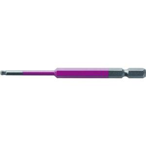 【SALE価格】アネックス ボールポイントカラービット1本組 対辺3×100 ( ACBP-3010 ) (株)兼古製作所｜orangetool