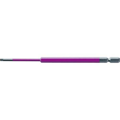 【SALE価格】アネックス 六角レンチカラービット1本組 対辺3×150 ( ACHX-3015 )...
