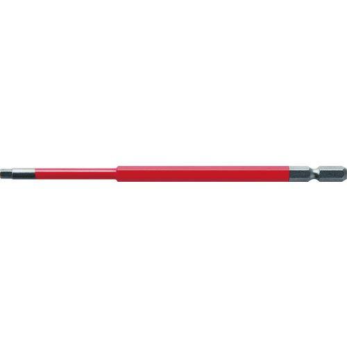 【SALE価格】アネックス 六角レンチカラービット1本組 対辺4×150 ( ACHX-4015 )...