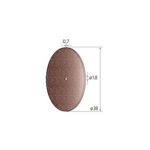 ナカニシ 切断砥石ディスク 10枚入 φ38×0.7×穴φ1.8 WA #100 ( 43248 ) (株)ナカニシ (メーカー取寄)｜orangetool