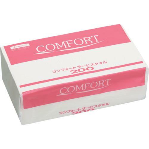 【SALE価格】クレシア コンフォートタオル200 ( 37105 )