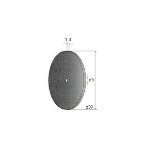 ナカニシ 切断砥石ディスク 10枚入 φ39×1.4×穴φ3 WA #80 ( 43285 ) (株...