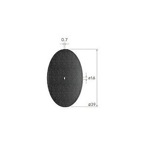 ナカニシ 切断砥石ディスク 10枚入 φ39×0.7×穴φ1.8 WA #80 ( 43241 ) ...