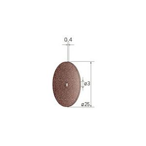 ナカニシ 切断砥石ディスク 10枚入 φ25×0.4×穴φ3 WA #100 ( 43292 ) (...