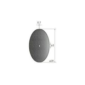 ナカニシ 切断砥石ディスク 10枚入 φ39×0.7×穴φ3 WA #80 ( 43284 ) (株...