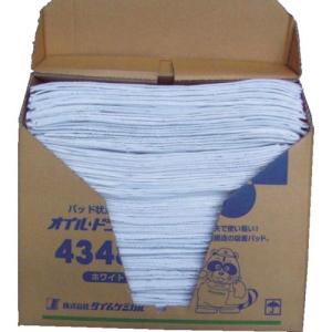 TC オイルドライパッド(43cm×48cm×100枚) ホワイト ( 4348N ) (株)タイムケミカル｜orangetool
