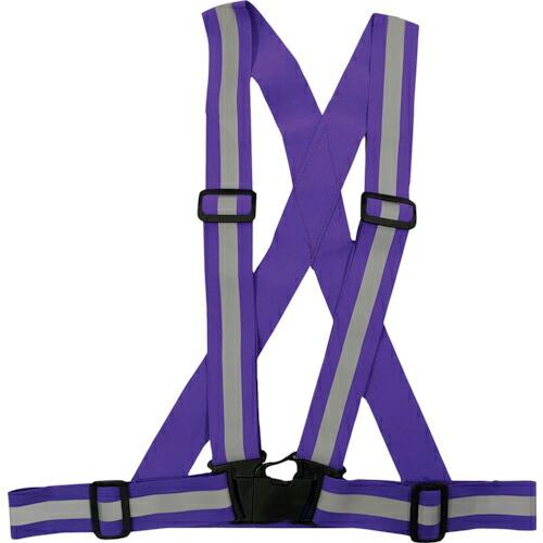 ミズケイ 伸縮タスキ型ベスト パープル ( 5941195 )