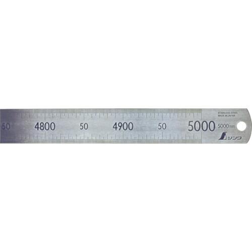 シンワ 直尺ステン 5m ( 14095 ) シンワ測定(株)
