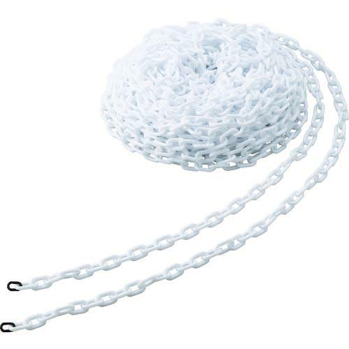 TRUSCO プラチェーン 6MMX30M 白 ( TPC-6W ) トラスコ中山(株)