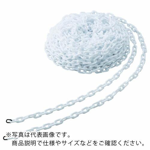 TRUSCO プラチェーン 8MMX30M 白 ( TPC-8W ) トラスコ中山(株)
