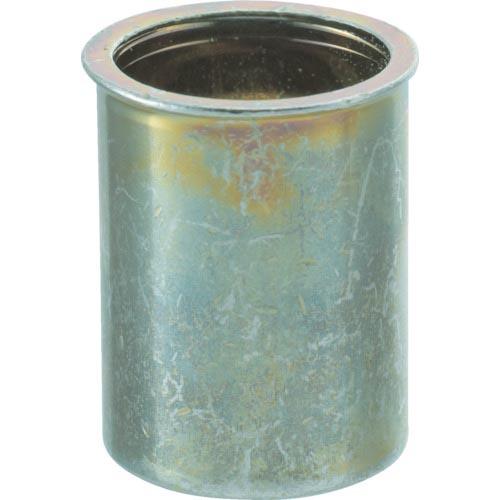 TRUSCO クリンプナット薄頭スチール 板厚3.5 M4X0.7 1000個入 ( TBNF-4M...