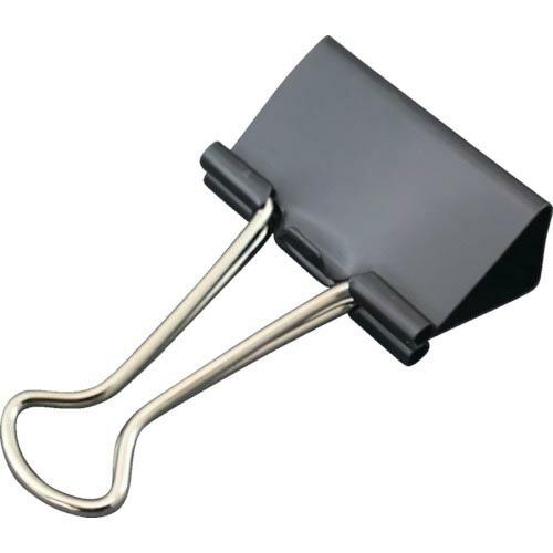 サンケー ダブルクリップ 中 (10個入) ( DB-2-BK ) サンケーキコム(株)