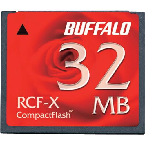 BAFFALO コンパクトフラッシュ ハイコストパフォーマンスモデル 32MB ( RCF-X32M...