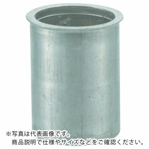 TRUSCO クリンプナット薄頭アルミ 板厚2.5 M4X0.7 1000個入 ( TBNF-4M2...