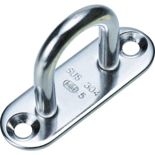 【SALE価格】TRUSCO アイプレート パッドアイロング ステンレス 5mm (1個=1袋) (...