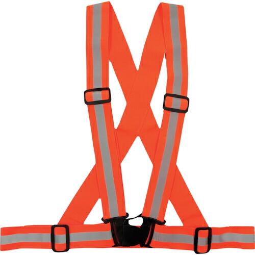ミズケイ 伸縮タスキ型ベスト オレンジ  ( 5941192 )