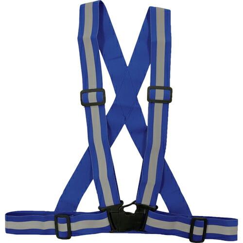 ミズケイ 伸縮タスキ型ベスト ブルー  ( 5941193 )