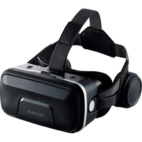 ELECOM VRゴーグル ヘッドホン一体型タイプ ブラック ( VRG-EH03BK )