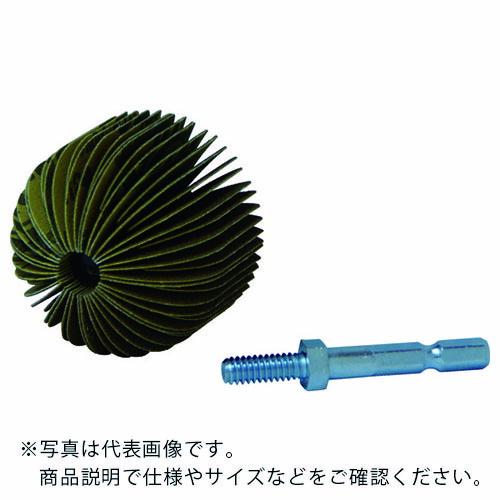 BS ネジタルフラップU型ホイル(六角軸) 50X40/6.3 #60 ( 50601 ) (株)イ...