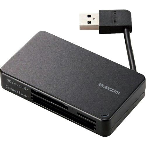 【SALE価格】ELECOM メモリリーダライタ ケーブル収納タイプ USB3.0対応 SD+mic...