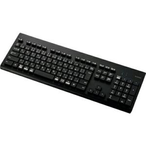ELECOM キーボード Bluetooth ワイヤレス メンブレン式 フルサイズ 洗える 抗菌 ブラック ( TK-WS03BMKBK )｜orangetool