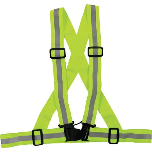 ミズケイ 伸縮タスキ型ベスト 蛍光イエロー ( 5941191 )