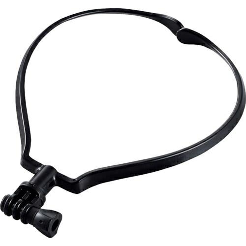 【SALE価格】ELECOM GoPro汎用ネックレス式マウント 上下調整可能 落下防止 アジャスタ...